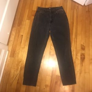 Urban Outfitters Dark Grey Mom Jeans